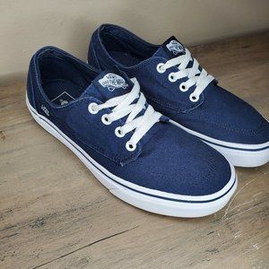 Vans Brigata canvas sneaker blue mens 6.5 womens 8